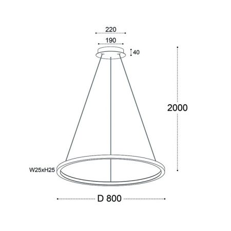 Подвесной светильник ITALLINE IT013-6028 white 3000K