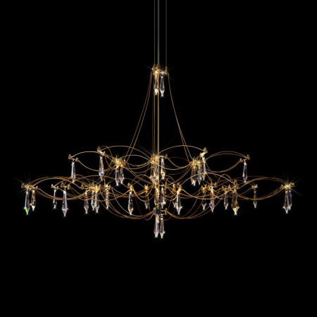 Подвесной светильник LOFT IT 10590/1000 Gold Asfour