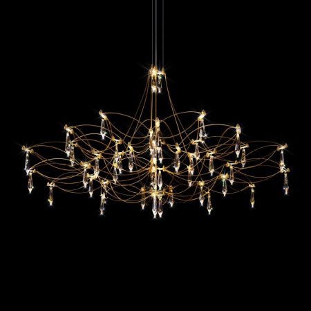 Подвесной светильник LOFT IT 10590/1000 Gold Asfour