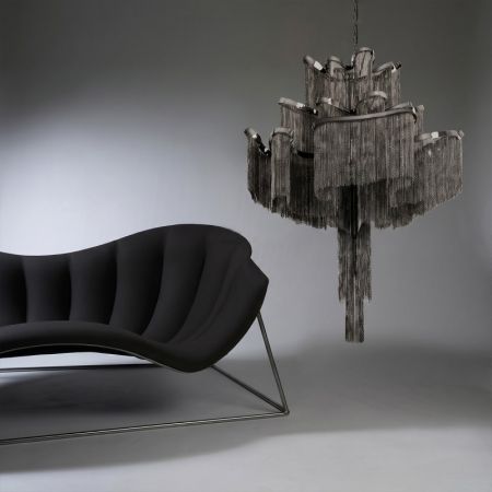 Подвесная люстра LOFT IT 10208/1000 Gunmetal