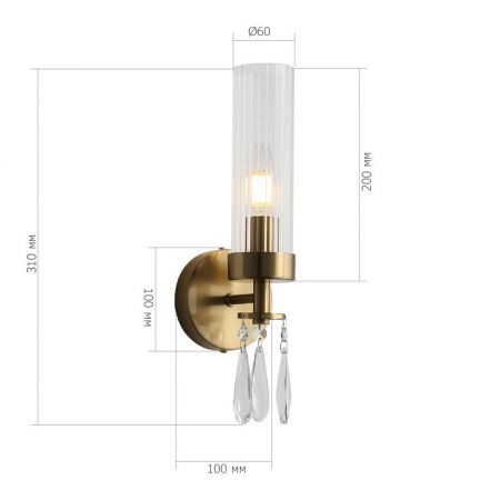 Бра ST-Luce SL1400.301.01