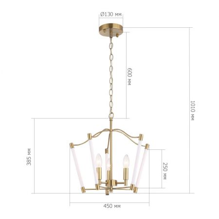 Подвесная люстра ST-Luce SL1406.303.03