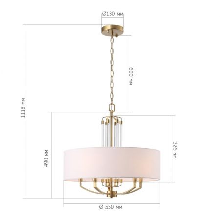Подвесная люстра ST-Luce SL1403.303.05