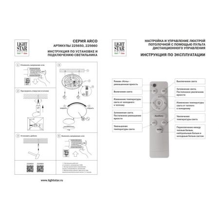 Накладной светильник Lightstar 225660