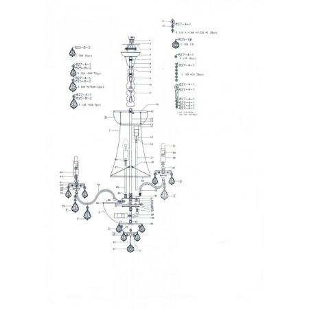 Подвесная люстра Lightstar 700164