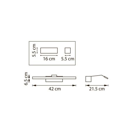 Светильник для картин Lightstar 808687-4