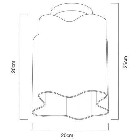 Накладной светильник ARTE Lamp A3479PL-1CC