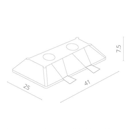 Встраиваемый светильник ARTE Lamp A9270PL-2WH