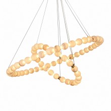Подвесная кольцевая LED-люстра 80+60 см D6II870R04