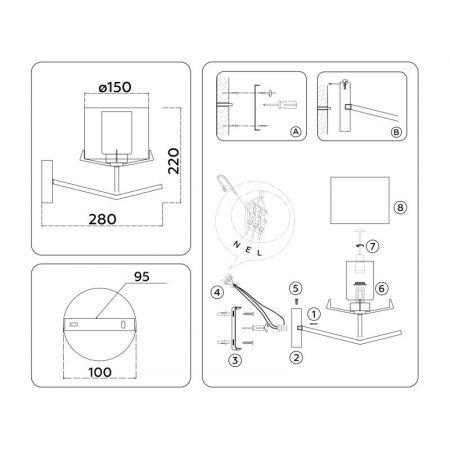 Бра Ambrella Light LH57004