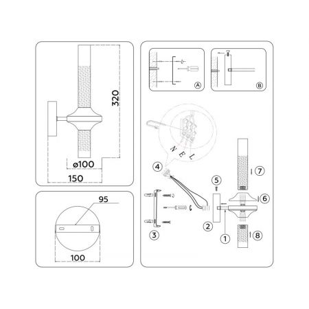 Бра Ambrella Light LH55355