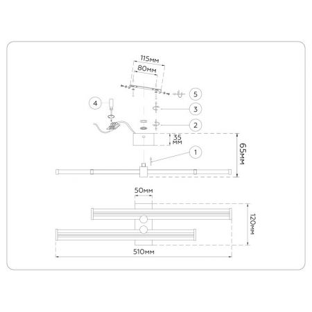 Бра Ambrella Light FL6154