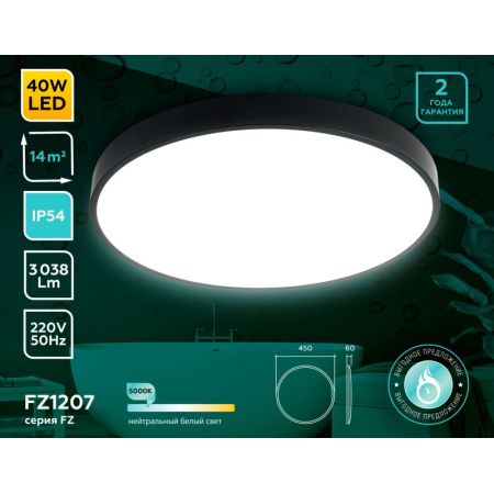Накладной светильник Ambrella Light FZ1207