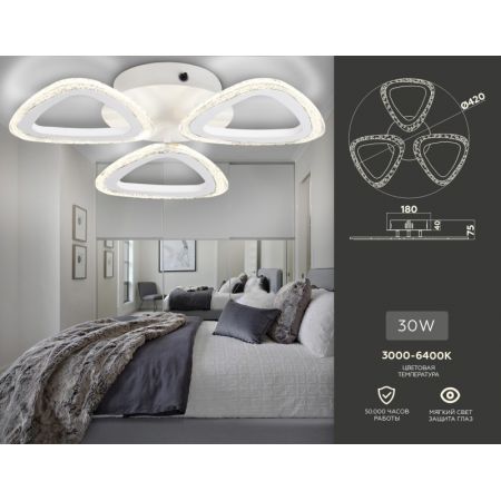 Накладной светильник Ambrella Light FA4508