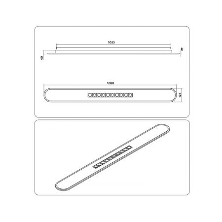 Накладной светильник Ambrella Light FL51445