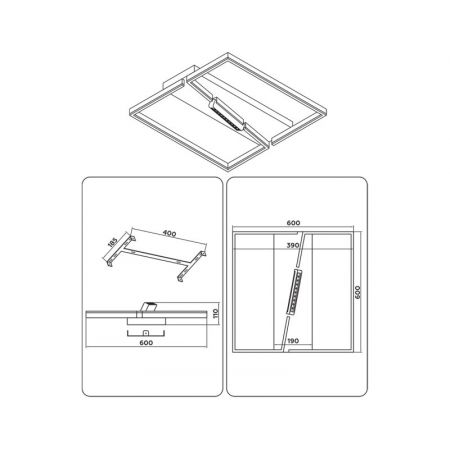 Накладной светильник Ambrella Light FL51465