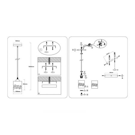 Подвесной светильник Ambrella Light TR3409