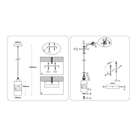 Подвесной светильник Ambrella Light TR3411
