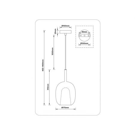 Подвесной светильник Ambrella Light LH11125