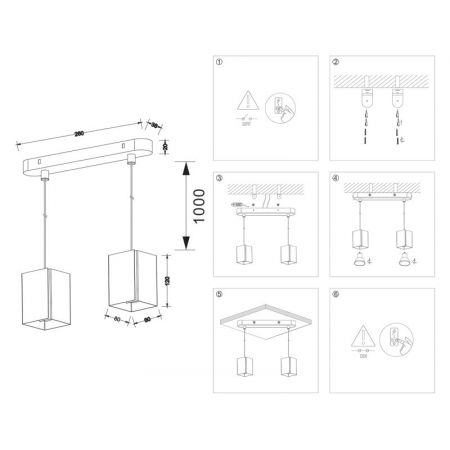 Каскадная люстра Ambrella Light TN5133