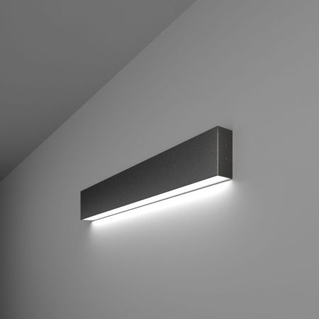 Бра Elektrostandard (101-100-30-53) 53см 10W 6500K черная шагрень