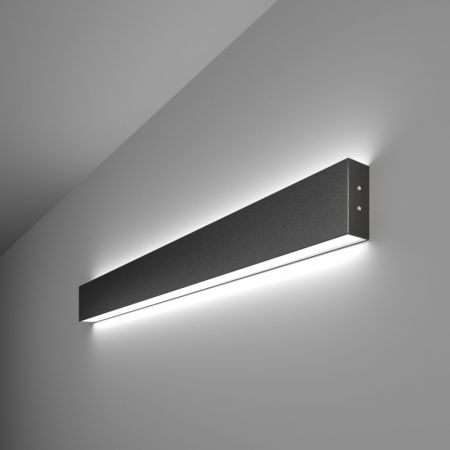 Бра Elektrostandard 78см 30W 6500K черная шагрень (101-100-40-78)