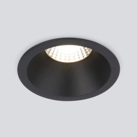 Встраиваемый светильник Elektrostandard 15266/LED 7W 4200K BK черный