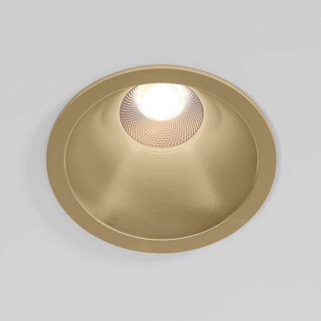 Встраиваемый светильник Elektrostandard 25071/LED 15W латунь