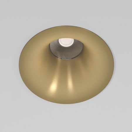 Встраиваемый светильник Elektrostandard 25070/LED 15W латунь