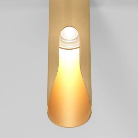 Накладной светильник Elektrostandard 25113/LED 7W 4000K латунь