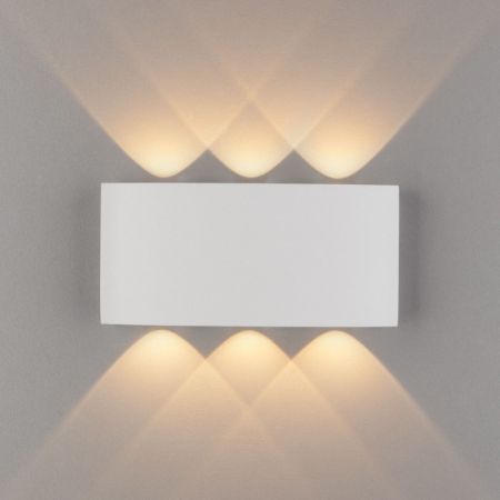 Светильник настенный Elektrostandard 1551 TECHNO LED TWINKY TRIO белый