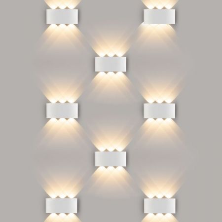 Светильник настенный Elektrostandard 1551 TECHNO LED TWINKY TRIO белый