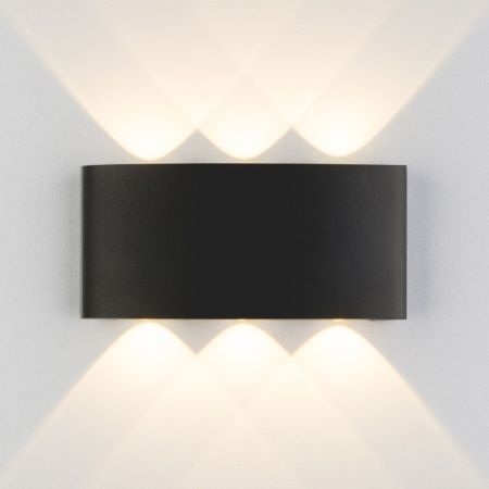 Светильник настенный Elektrostandard 1551 TECHNO LED TWINKY TRIO черный