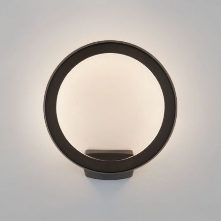 Светильник настенный Elektrostandard 1710 TECHNO LED Ring чёрный