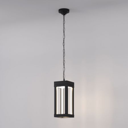 Подвесной уличный светильник Elektrostandard 1528 TECHNO LED чёрный
