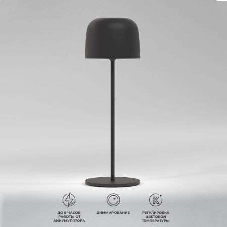 Уличный настольный светильник Elektrostandard Bitty черный (TL70260)