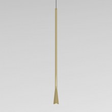 Подвесной светильник Elektrostandard 50312 LED 7W 3000K латунь