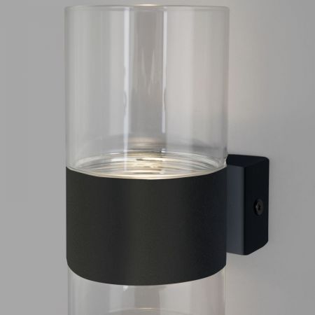 Бра Eurosvet 40021/1 LED чёрный/прозрачный