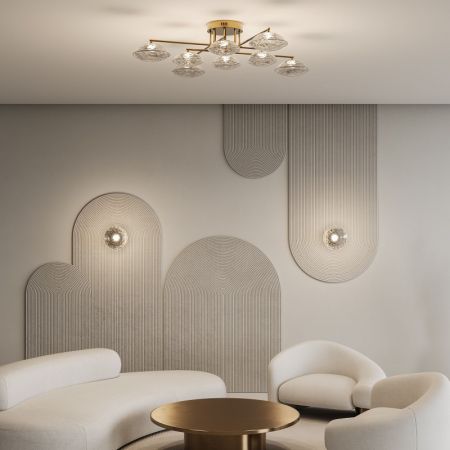 Бра Eurosvet 50389/1 LED латунь