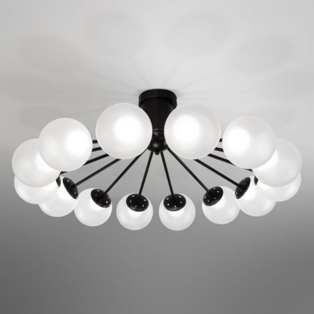 Накладная люстра Eurosvet 201057 LED черный
