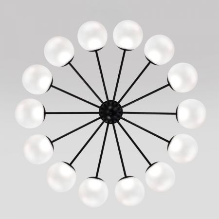 Накладная люстра Eurosvet 201057 LED черный