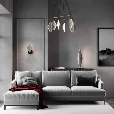 Подвесная люстра Eurosvet 301054 LED латунь