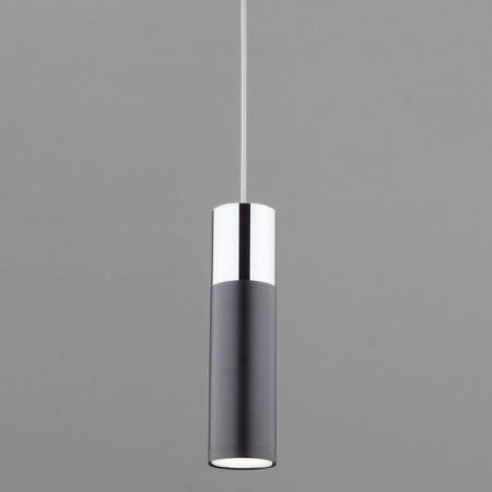 Подвесной светильник Eurosvet 50135/1 LED хром/черный