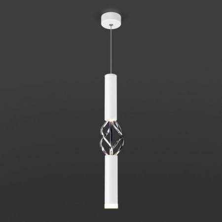 Подвесной светильник Eurosvet 50191/1 LED белый/хром