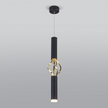 Подвесной светильник Eurosvet 50191/1 LED черный/золото