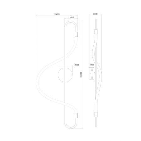Бра Freya FR6059WL-L28BS