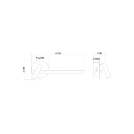 Бра Freya FR6063WL-L12B
