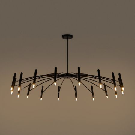 Люстра на штанге Freya FR5570PL-18B