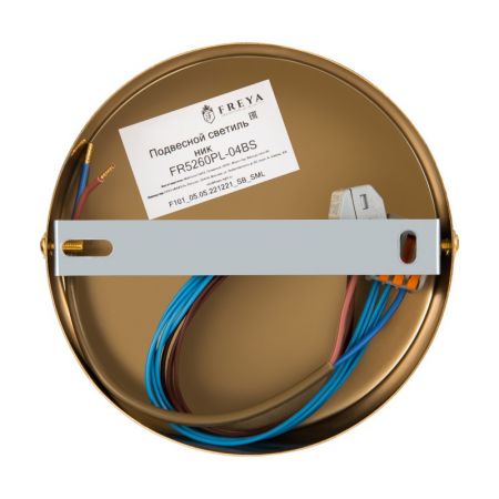 Люстра на штанге Freya FR5260PL-04BS