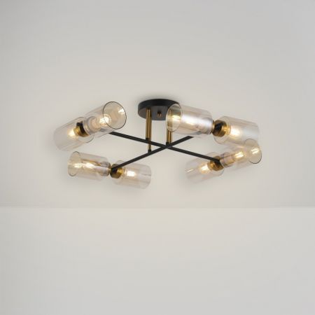 Люстра на штанге Freya FR4014PL-08BBZ